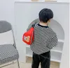 Sac de taille pour enfants, sac à main en tissu ours de dessin animé, une épaule sur le bras, mini sac à main mignon pour bébé