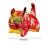 Interior Decorations Traditional Chinese Tiger Year Plush Doll Cute Stuffed Animal Pendant Car Dashboard 2022 R Party FavorsInterior Interio