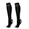 8 par Set Compression Socks Women Knee High 30mmHg för ödem Diabetes Varicos Vener som kör sportkomprimering Strumpa