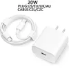 Adaptador de carregamento rápido pd 20w, cabo usb c para apple iphone 14 13 12 mini 11 pro max linha de dados de carga de telefone