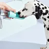 Preço de fábrica Pets alimentadores de bebida ao ar livre garrafa de água portátil de cão 300 ml Material Abs PC e anel de vedação de silicone para viajar para caminhada