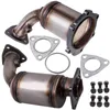 Manifold Parts PAIR CATALYTIC CONVERTER EXHAUST PIPE Left Right FOR MURANO 0307 35L Front Driver Passenger4914031