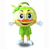 Hallowee Pear Shaped Doll Mascot Costume Top Quality Cartoon Anime theme character Carnival Adult Unisex Dress Christmas Birthday Party Outdoor Outfit