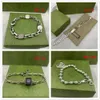 925 sterling silver Brand designer jewelry women bracelet Jewelery Lady Heart link Charm Bracelets Bangle for Woman Gifts Party Van H