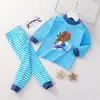 Ensembles de vêtements pour enfants Garçon Pyjamas Coton Enfants Automne Vêtements Pantalons Ensemble Vêtements de maison pour bébé bébé nouveau-né Tenues 1171 E3