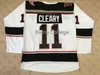 C26 Nik1 # 11 DANIEL CLEARY Grand Rapids Griffins Blanc Maillot de hockey pour hommes Broderie cousue Personnalisez n'importe quel numéro et nom Maillots