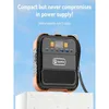 Портативная электростанция 120 Вт 98WH/26400MAH Солнечный генератор резервный батарея питания с AC/DC/TYPE-C/USB/фонариком