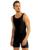 Catsuit Costumes Mens Gymnastics Rompers Sleeveless Stretchy One Piece Sport Gym Yoga Dance Bodysuit Leotard Dance Biketard Unitard