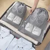 Shoe Storage Bag Nonwoven Drawstring Sacks Waterproof Dustproof Household Travel Organizers Portable environmental Storage Handba7724102