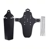 Ultra Lightweight Bicycle Black Mudguard Easy To Install MTB Mud Guards Wings For Bicycle Front Rear Bike Parts