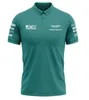 Aston Martin Team F1 Formula One Wec Vettel Driver Theme Shirt Hommes Femmes Racing Fans Short Sleeve Summer