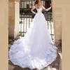 2022 Элегантные кружевные свадебные платья с длинными рукавами свадебные платья Роскошные свадебные с сохраненной юбкой поезда 2 в 1Customize vestido de Noiva Sweetheart Neck