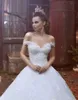 New A-Line Wedding Dresses Bride One-shoulder Strappy Tutu Skirt Lace Sexy Trailing Wed Dress Vestido de novia Plus Size