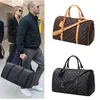 Duffel Bags SIZE 45-50CM black brown PVC flower holiday fashion Men Women travel bag luggage Designer handbags large capacity sport outdoor tote brandshoes1