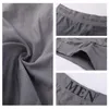 Sous-vêtements 3 pièces/lot hommes culottes sous-vêtements boxeurs respirant homme Boxer solide confortable mâle marque Shorts noir bleu sous-vêtementsUnderpan