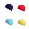 Bonnet de bain en Nylon avec impression de motifs, couleur unie, couvre-chef imperméable, spécial pour la natation et la pataugeoire, vente en gros pour adultes