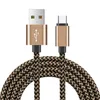 2A USB Cables Type C Data Sync Charging Phone Adapter Thickness Strong Braided micro Cable