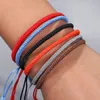 Braceletes de corda no novo tecido Bohemian para mulheres Cadeia de cordas Ajuste ajustável Cordão Lucky Bracelet 12 Jóias de Constelação