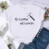 3D Galaxy Letter Style Woman T Shirt överdimensionerade mode Summer Women Topps Tees High Quality Brand Tshirt Women 220527