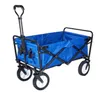 Équipement de jeu en plein air Autres fournitures de jardin Pliant Heavy Duty Shopping Jardins Wagon Pliable Jardin Plage Push Cart Portable