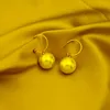 Hoop & Huggie Pair Imitation Pearl Earring For Women Gold Red White Color Round Stud Earrings Ear Design Bijoux FemmeHoop