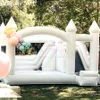 New Style White Inflatable Wedding Jumper Bouncer with Slide for Outdoor Wedding/ Party/Activities Decoration Made By Ace Air Art