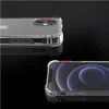 Étuis de téléphone transparents anti-chute aux quatre coins pour iPhone 11 13 Pro Max 12 SE TPU Hard PC 2 en 1 Housse antichoc Samsung Galaxy S22 Plus A03S A13 LG Stylo 7 Pixel 6Pro Moto OnePlus