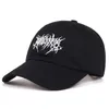 Gorra de béisbol bordada de diseñador para hombre, gorra Snapback de alta calidad para mujer, sombrero de Golf blanco y negro