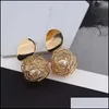 Brincos do lustre Dangle Brincos de jóias de moda de moda Bola de bola geométrica para mulheres penduradas no ouvido de queda de 20pairs acessórios de 20pairs entrega 2021