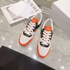 Topselling beroemd merk Casual s herenontwerper kleurblok sneakers koppelen van topkwaliteit loafers dames klassieke luxe sport student echte lederen wandelschoen