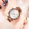 손목 시계 브랜드 여성 시계 시계 고급 스테인레스 스틸 쿼츠 불규칙한 시계 불규칙한 시계 여성 선물 reloj mujerwristwa를위한 단순
