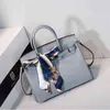 Platinum Handbag Designer Bag Authentic Emma Women's 2024 Lychee Mönster Top Leather One Shoulder Messenger Women