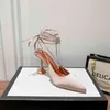 Dress Shoes Pointed Ankles Trip With Satin Sandals 2022 Muyindu New Fairy Satin Hollow Wine Cup Heel High Heels 220606