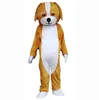 halloween Brown Dog Mascot Costumes Cartoon Mascot Apparel Performance Carnival Adult Size Promotional Advertising Clothings