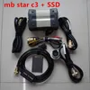 Professionell MB Star C3 Pro Diagnostic Tool C3 Multiplexer med SSD V2021.12 Full Set for Car/Truck