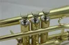 Brass body Gold lacquer Tone Bb Cornet