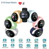 D18 Akıllı İzle Erkek Kadın Kalp Hızı Fitness Tracker Spor Bileklik 1.44 inç TFT renkli ekran Kllphone için Akıllı Saat