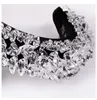 Fashion Transparent Crystal Ice Hair Hoop Women Rhinestone Hairband Headband Wedding Party Headdress Accessories