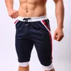 Pantaloni da uomo estate per pantaloni magri per esterni uomini uomini traspiranti sport elastico sport pratico allenamento sottili joggers spiaggia capri