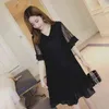 Fashion Short Flare Sleeve Lace Nursing Dress Pregnancy Breastfeeding Clothing Postpartum Maternity Breastfeeding Dress Mini Dresses J220628