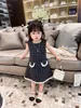 キッズガールジャケットベストドレスセット秋女の赤ちゃんコートスーツ服子供服