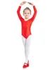 Uzun Kollu Catsuit Kostümler Leotard Child Jimnastik Teknaz Ballet Dans Yürümeye Başlıyor