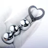 Solid Metal 1-6 Ball Anal Beads Vagina Man/women Stimulation Dilator Pull Dildo Buttplug Adults Product.