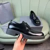 Top Quality 2022 Men's Party Wedding Dress Shoes Handmade Genuine Leather Business Office Formal Brand Designer Flat Shoes Si297A