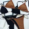 Damen Designer-Badeanzug Italien Mode Bademode Bikini für sexy Blumen-Bade-Bikinis-Set Anzüge Einteilige Badeanzüge S-XL