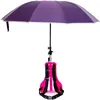 Cykelparaply vindtät 360 grader roterande paraply för far mamma fiske parapluie utan handsportcykel paraply 210320