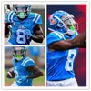 XFLSP 2022 كلية مخصص خياطة Ole ملكة جمال المتمردين كرة القدم جيرسي 1 A. J. Brown 14 Bo Wallace 10 Jor Dan Ta'amu 74 Greg Little Jerseys # 9 Dawson