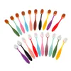 10pcs set Smooth Blender Brushes Drawing Painting Brush Makeup Make Up For Scrapbooking Card Handmade 220722