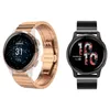 Garmin Venu의 시계 밴드 2 2S 나비 버클 금속 스틸 스트랩 밴드 생체보기 4/4S 40mm watchband 팔찌 액세서리 Hele22