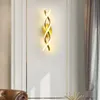 Lampada da parete LED creativo moderno minimalista camera da letto comodino corridoio nordico decorazione sfondo arte design illuminazione parete